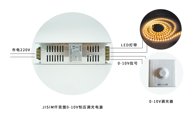 灯带0-10V恒压可控硅调光电源