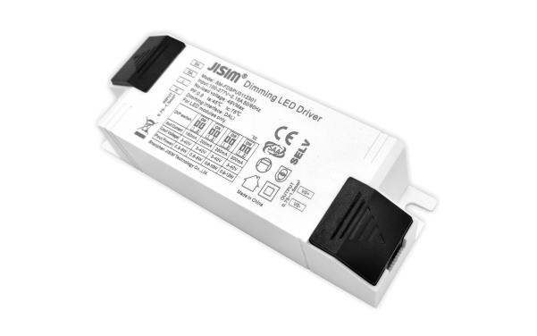   12W 150-300mA 3-40V 100-277V DALI恒流无频闪调光驱动0.1-100%