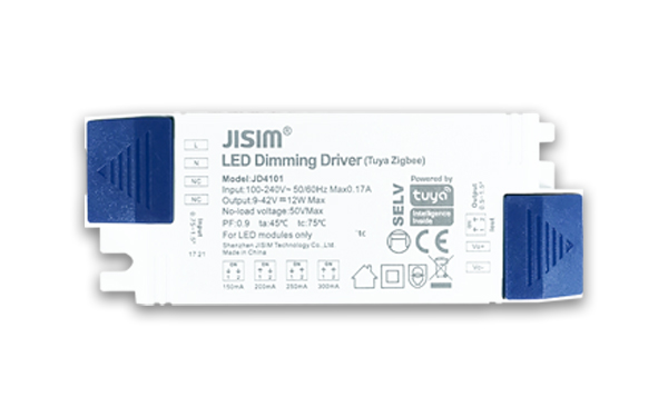 JD4101 9-42V 150-300mA 12W 涂鸦Zigbee 无频闪 调光电源