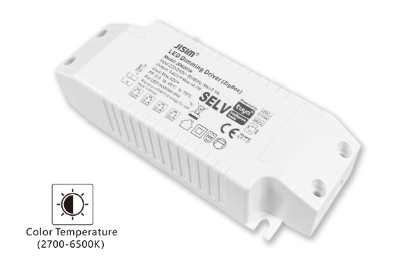   JD4201A 9-42V 200-350mA 15W 涂鸦Zigbee 无频闪 调光调色温电源