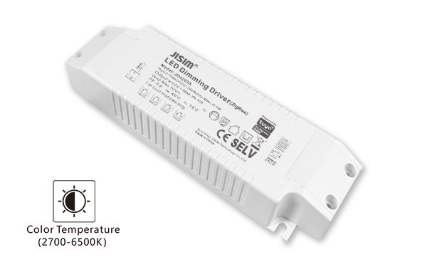   JD4203A 9-42V 500-700mA 30W 涂鸦Zigbee 无频闪 调光调色温电源